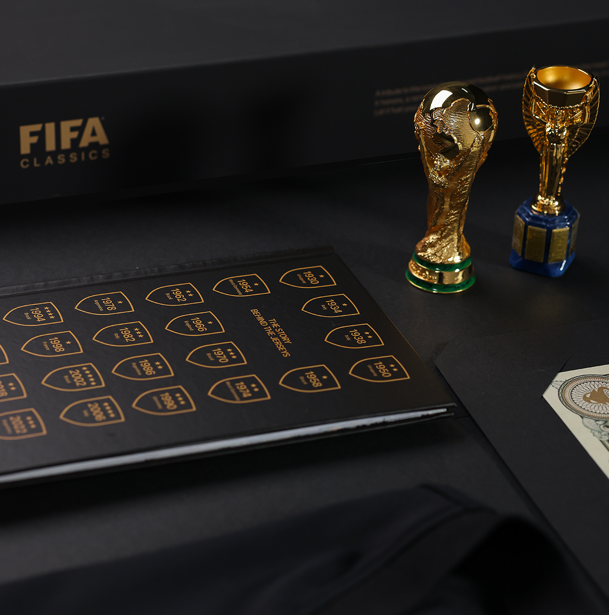 The GOAT SKINS® FIFA™<br>Dual Trophy Pack Edition