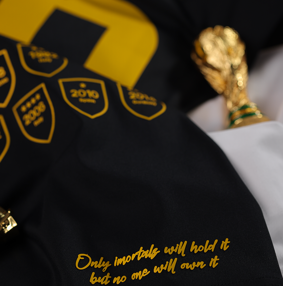 The GOAT SKINS® FIFA™<br>Dual Trophy Pack Edition