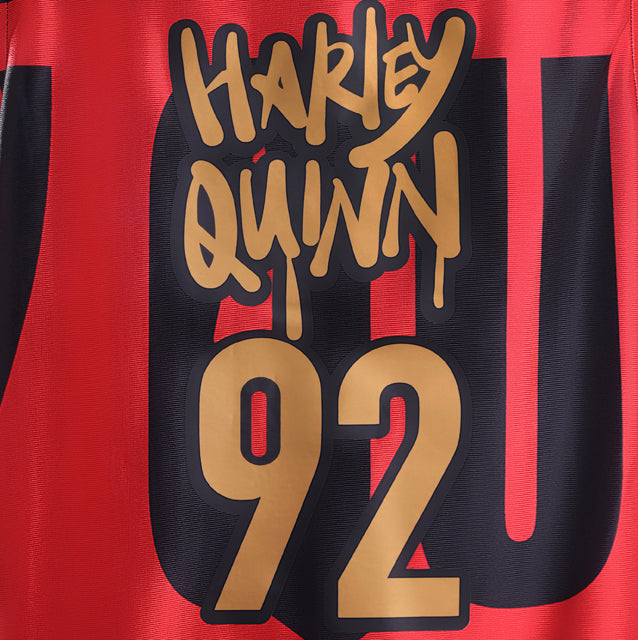 Goat Skins Harley Quinn Jersey Collectible Back Number Print Premium Quality