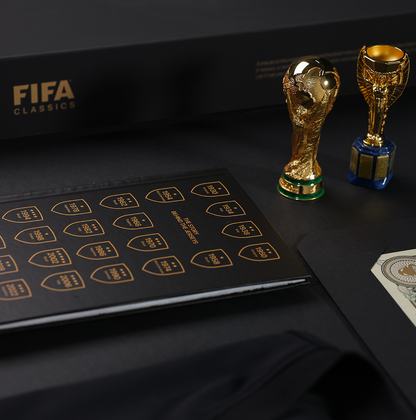 The GOAT SKINS® FIFA™<br>Dual Trophy Pack Edition