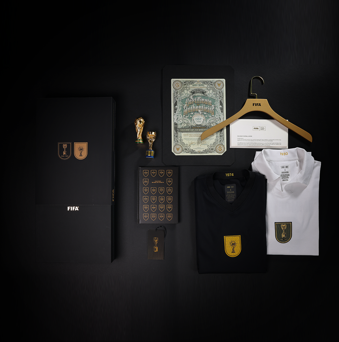 The GOAT SKINS® FIFA™<br>Dual Trophy Pack Edition