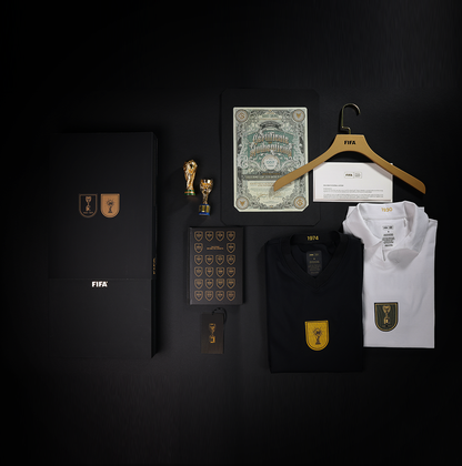 The GOAT SKINS® FIFA™<br>Dual Trophy Pack Edition