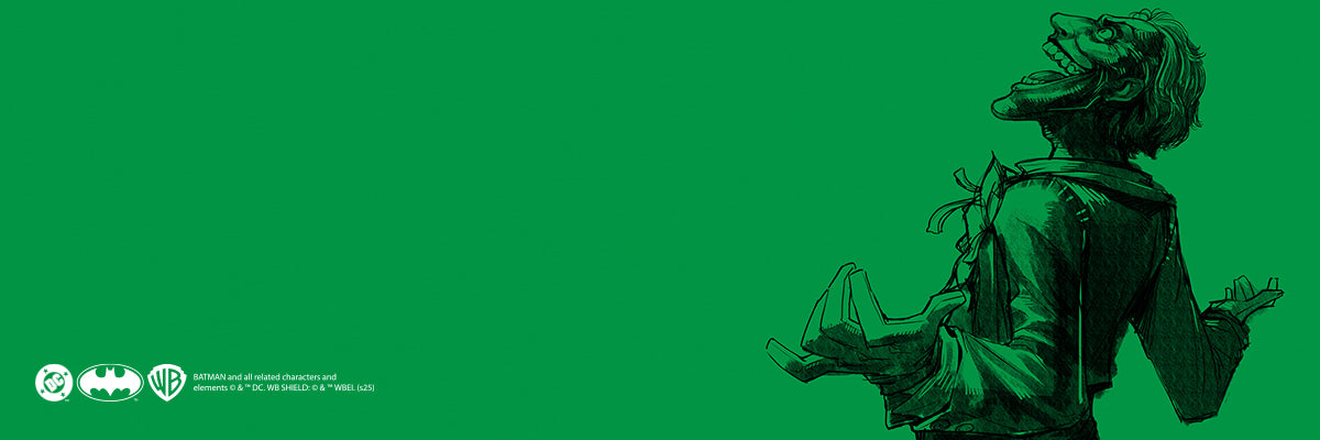 Iconic Joker quote detail printed on Goat Skins collectible tribute jersey