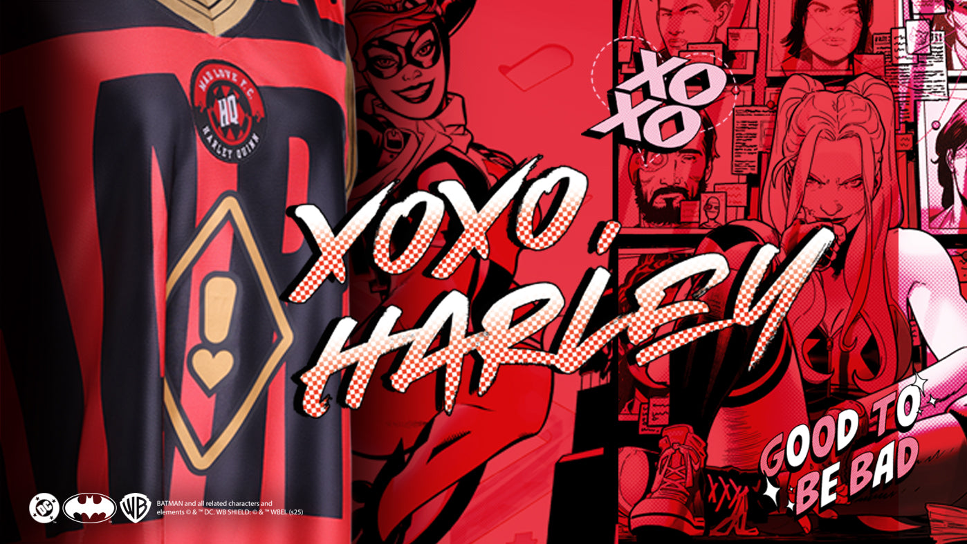 Harley Quinn Goat Skins Drop Banner Limited Edition Collectible Jersey Officially Licensed