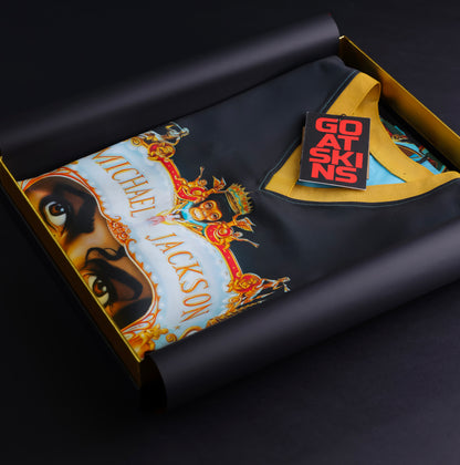GOAT SKINS Michael Jackson limited edition collectible jersey presented in its special collector pack