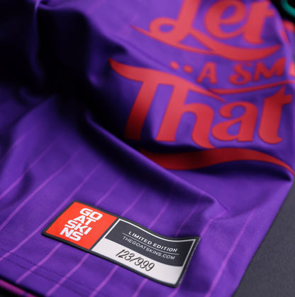 NFC authentication chip embedded in Goat Skins Joker Collectible Jersey